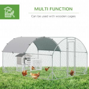 PawHut Walk-In Chicken Run Coop PawHut Walk-In Chicken Run Coop
