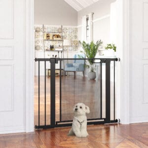 Pawhut Dog Safety Gate Auto Close