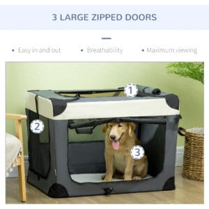 Pawhut Dog Carrier w/ Cushion