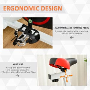 Homcom Exercise Bike 8kg Flywheel