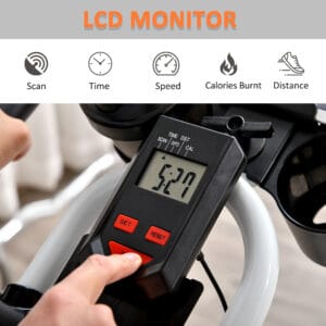 Homcom Exercise Bike 8kg Flywheel