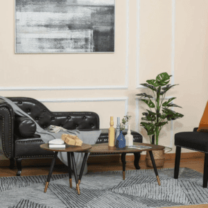 Nesting Coffee Tables Set of 2 Stackable