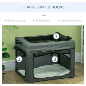 Dog Carrier w/ Cushion for Small Pet