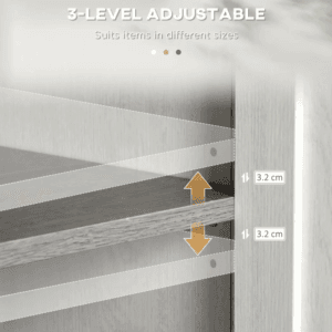 Bathroom Floor Standing Cabinet White