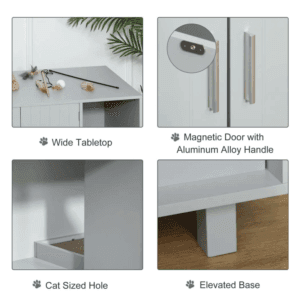 Indoor Cat Box Furniture Table