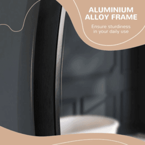 Kleankin Vanity Mirror Modern Wall-mounted