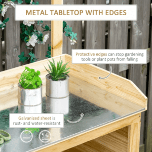 Outsunny Garden Potting Bench