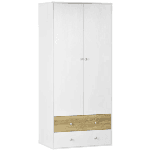 Homcom 2 Door Wardrobe w/ Drawers