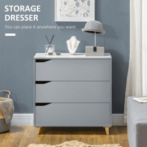 Homcom Chest of Drawers 3-Drawer