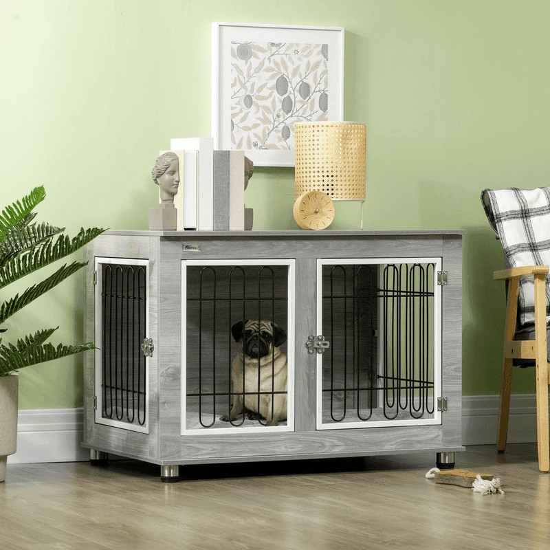 PawHut Dog Crate End Table PawHut Dog Crate End Table