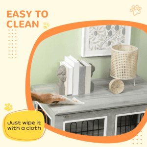 PawHut Dog Crate End Table PawHut Dog Crate End Table