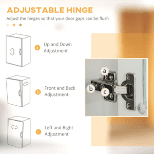 Homcom Kitchen Storage Cabinet