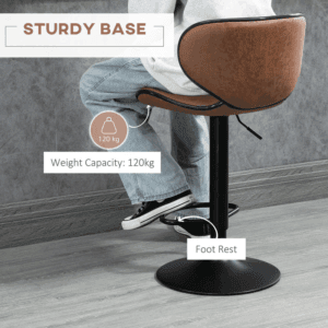 Homcom Vintage Bar Stools Set of 2