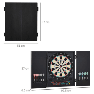 Homcom Electronic Dartboard w/ LED