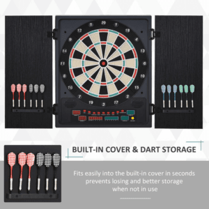 Homcom Electronic Dartboard w/ LED
