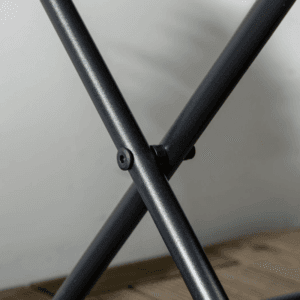 Outsunny Square Rattan Coffee Table Bistro Black