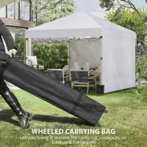 Outsunny 3 x 3m Pop Up Gazebo White