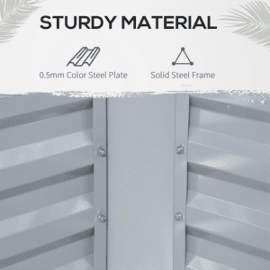 Outsunny Raised Planter Greenhouse