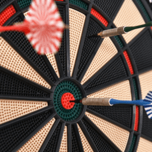 Homcom Electronic Dartboard LED Score