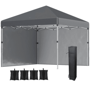 Outsunny 3 x 3m Pop Up Gazebo Dark Grey
