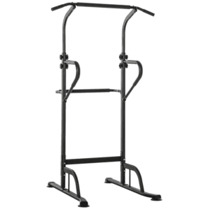 Homcom Power Tower Dip Station Pull Up Bar