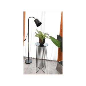 Slender Metal Flower Stand Side Table