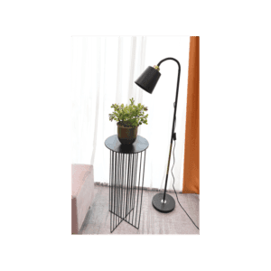 Slender Metal Flower Stand Side Table