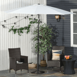 Outsunny Offset Umbrella Base Black