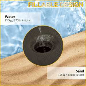 Outsunny Fillable Parasol Base