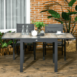 Outsunny Extendable Dining Table Patio