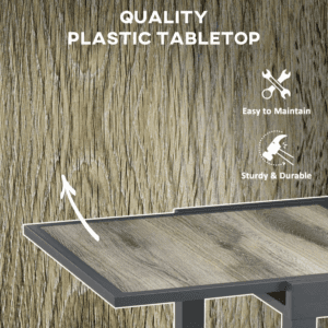 Outsunny Extendable Dining Table Patio