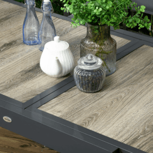 Outsunny Extendable Dining Table Patio