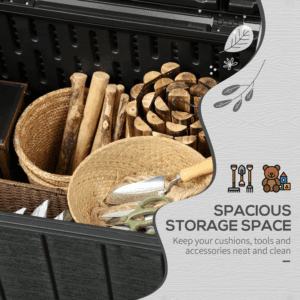 Outsunny Garden Storage Box 336L