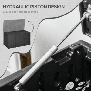 Outsunny Garden Storage Box 336L