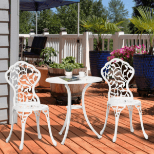Outsunny Aluminium Bistro Set