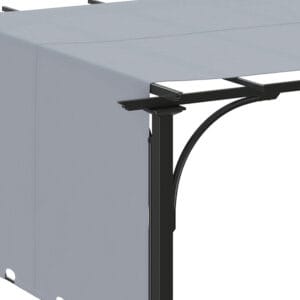 Outsunny Retractable Pergola Canopy