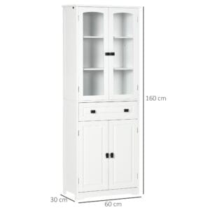 Homcom Kitchen Storage Cabinet 160cm