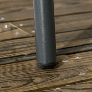 Outsunny Wicker Basket Chair with Cushion Rattan