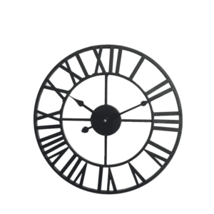 Roman Metal Wall Clock 40cm