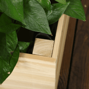 Outsunny Wooden Planter w/ Trellis