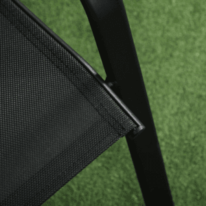 Outsunny Bistro Set w/ Breathable Fabric 3pc