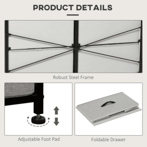 Homcom Chest of Drawers w/ 8 Drawers