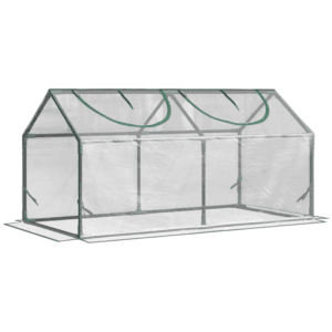 Outsunny Greenhouse w/ 2 Windows Clear