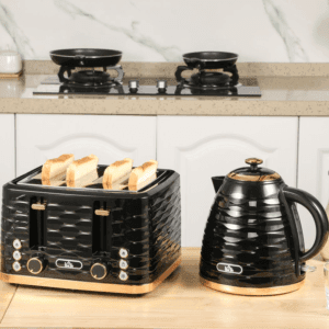 Homcom Kettle & Toaster Set 1.7L/4 Slice
