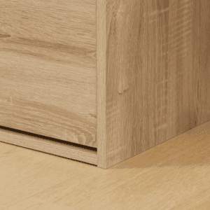 Homcom Shoe Bench w/ Cushion Natural