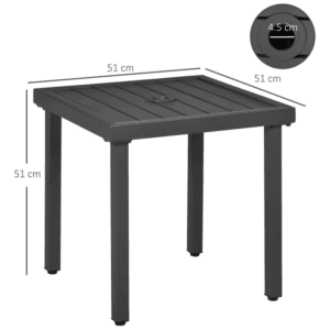 Outsunny Garden Side Table Coffee Table