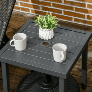 Outsunny Garden Side Table Coffee Table