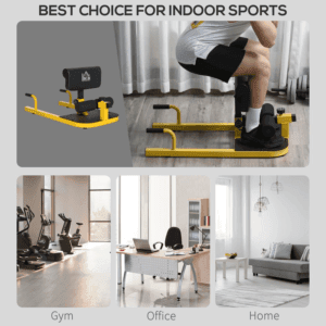 Homcom 3-IN-1 Squat Machine