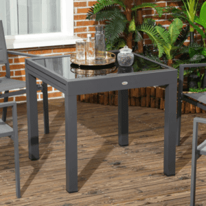 Outsunny Extendable Outdoor Dining Table