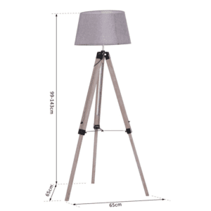 Homcom Tripod Floor Lamp Freestanding